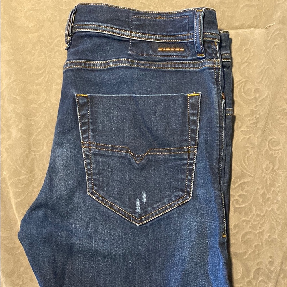 Diesel Men's Slim Jeans - Dark Blue